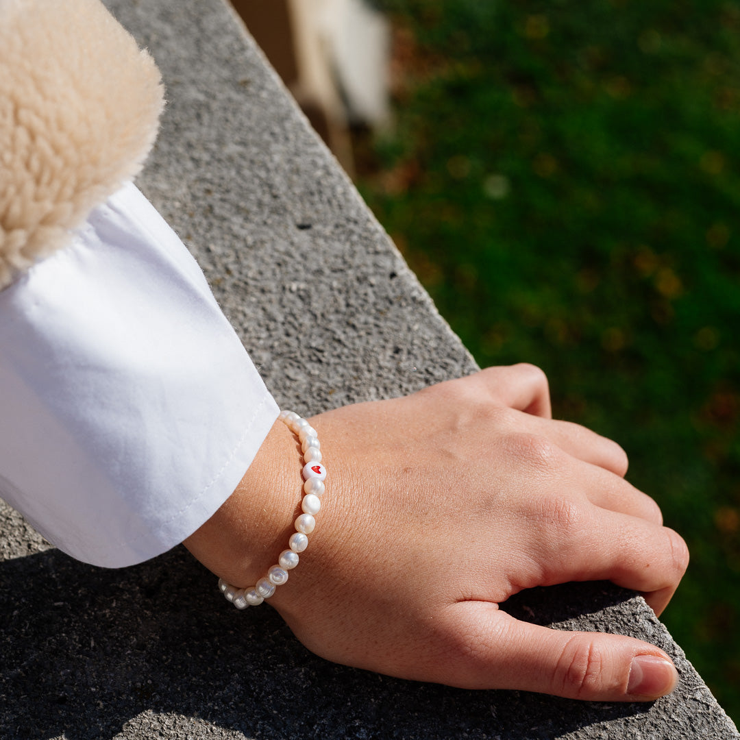 ARMBAND Süßwasserperlen