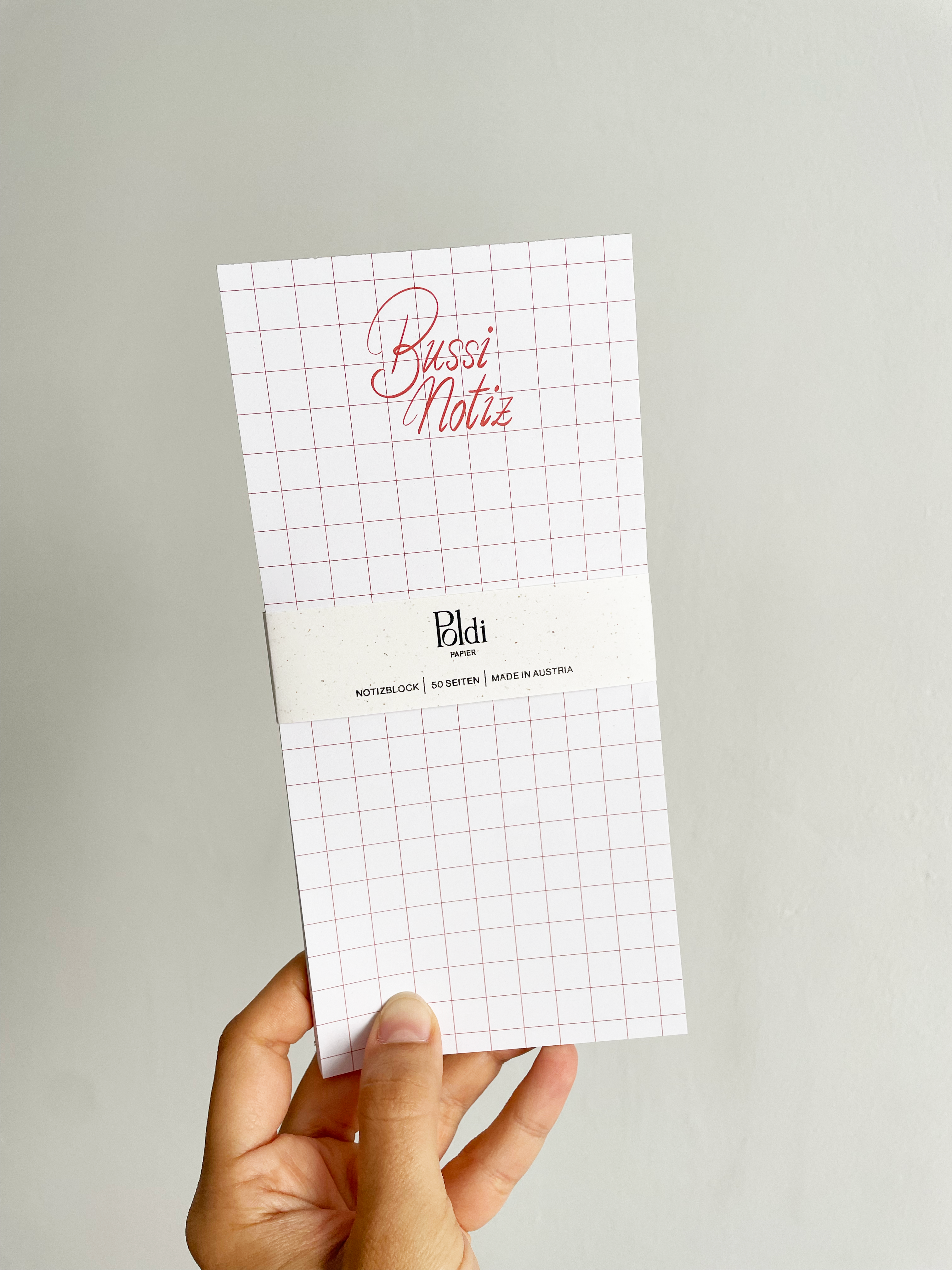 Notizblock - Bussi Notiz