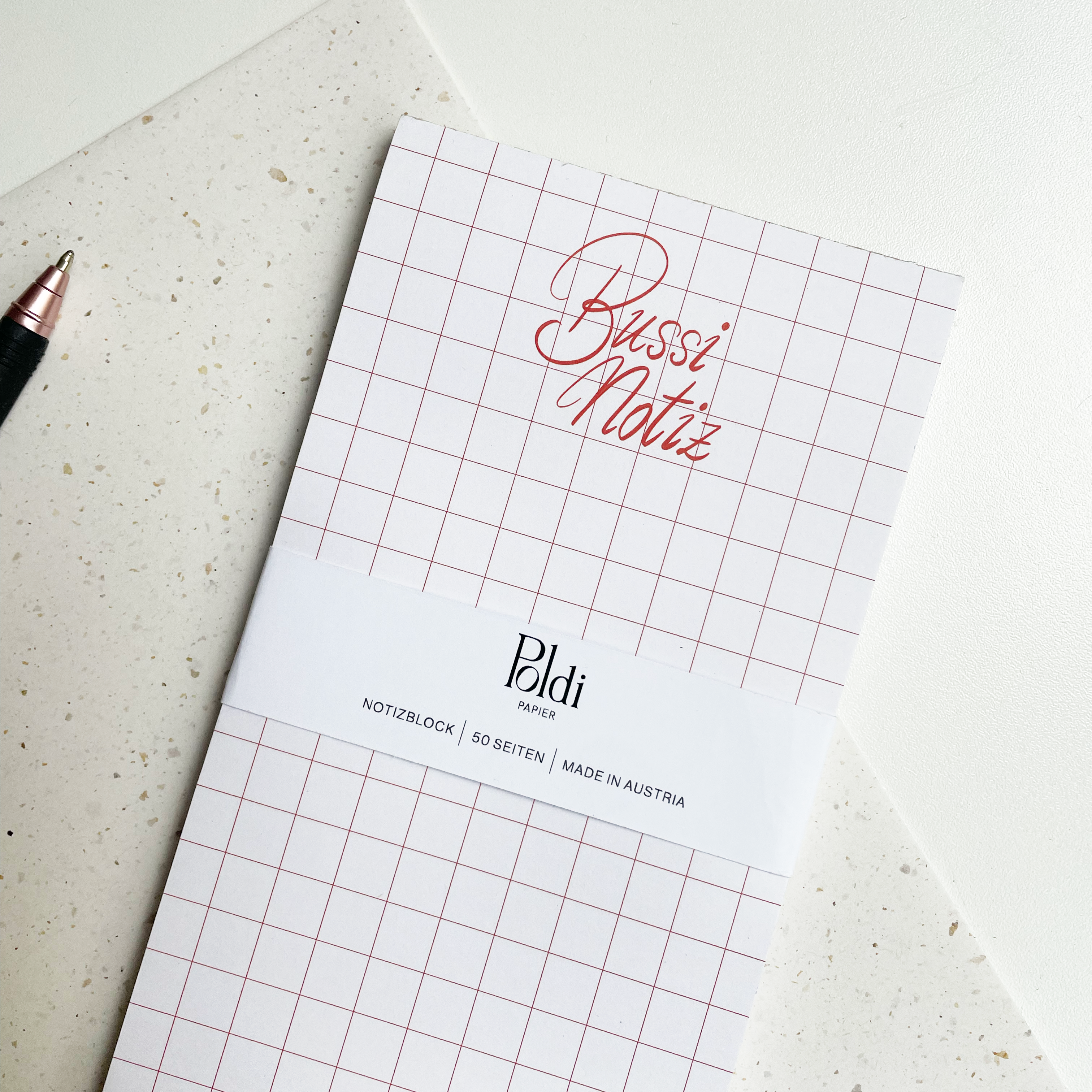 Notizblock - Bussi Notiz