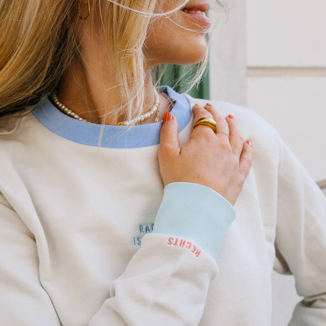 Sweatshirt "RADELN IST LEBEN"