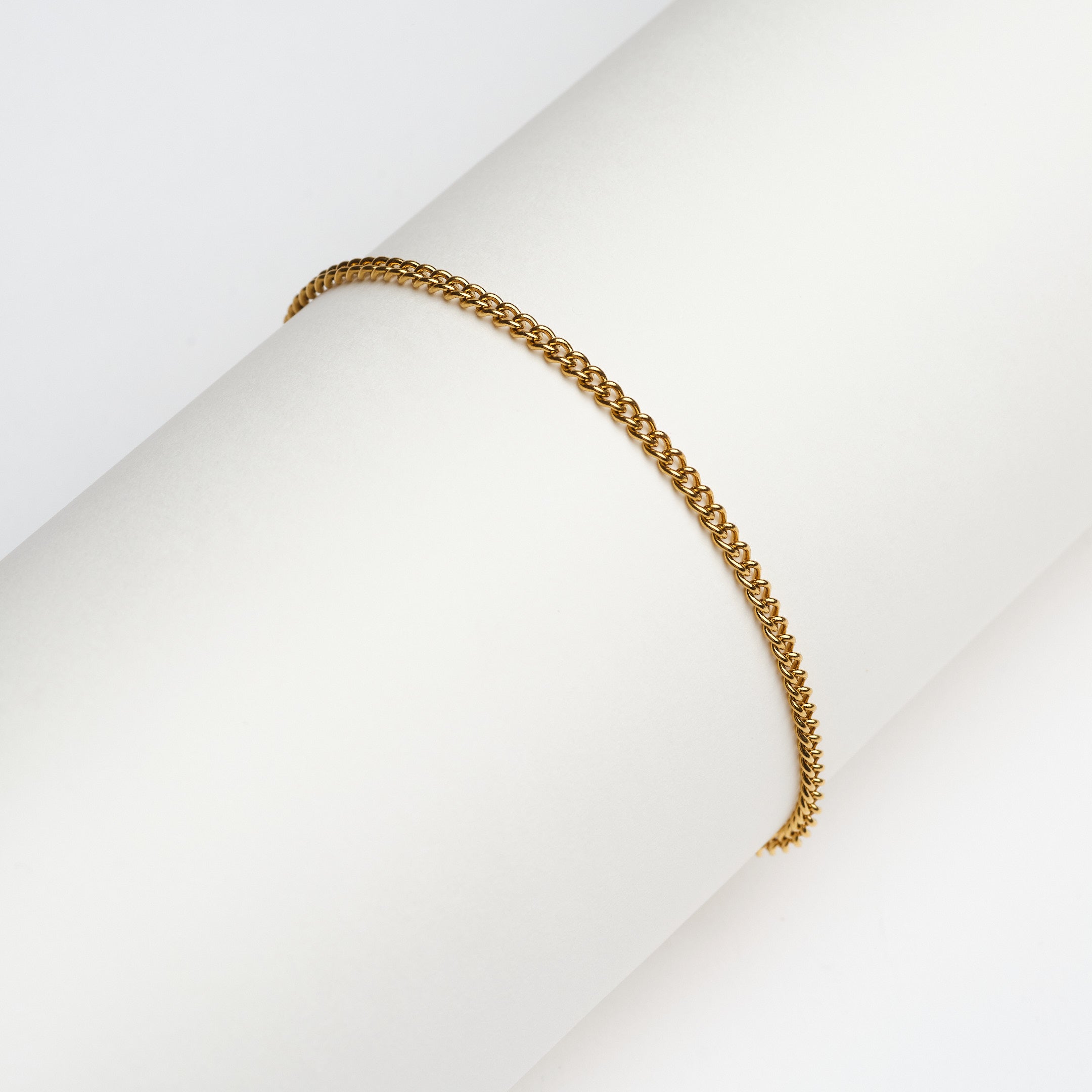 ARMBAND fein 18k vergoldet