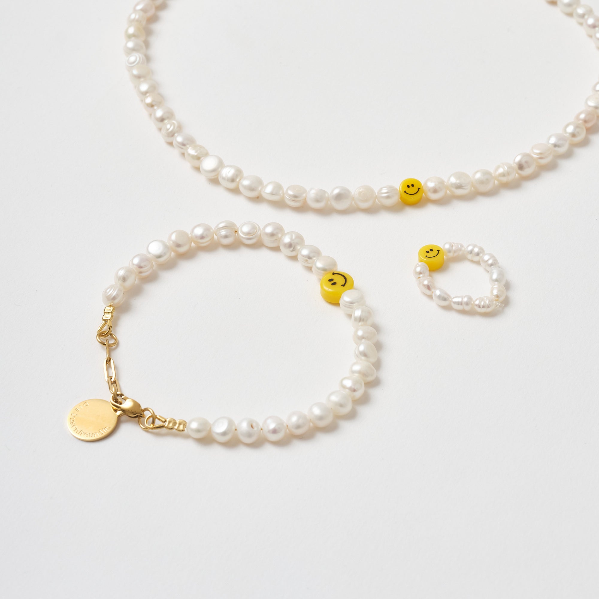 ARMBAND Süßwasserperlen