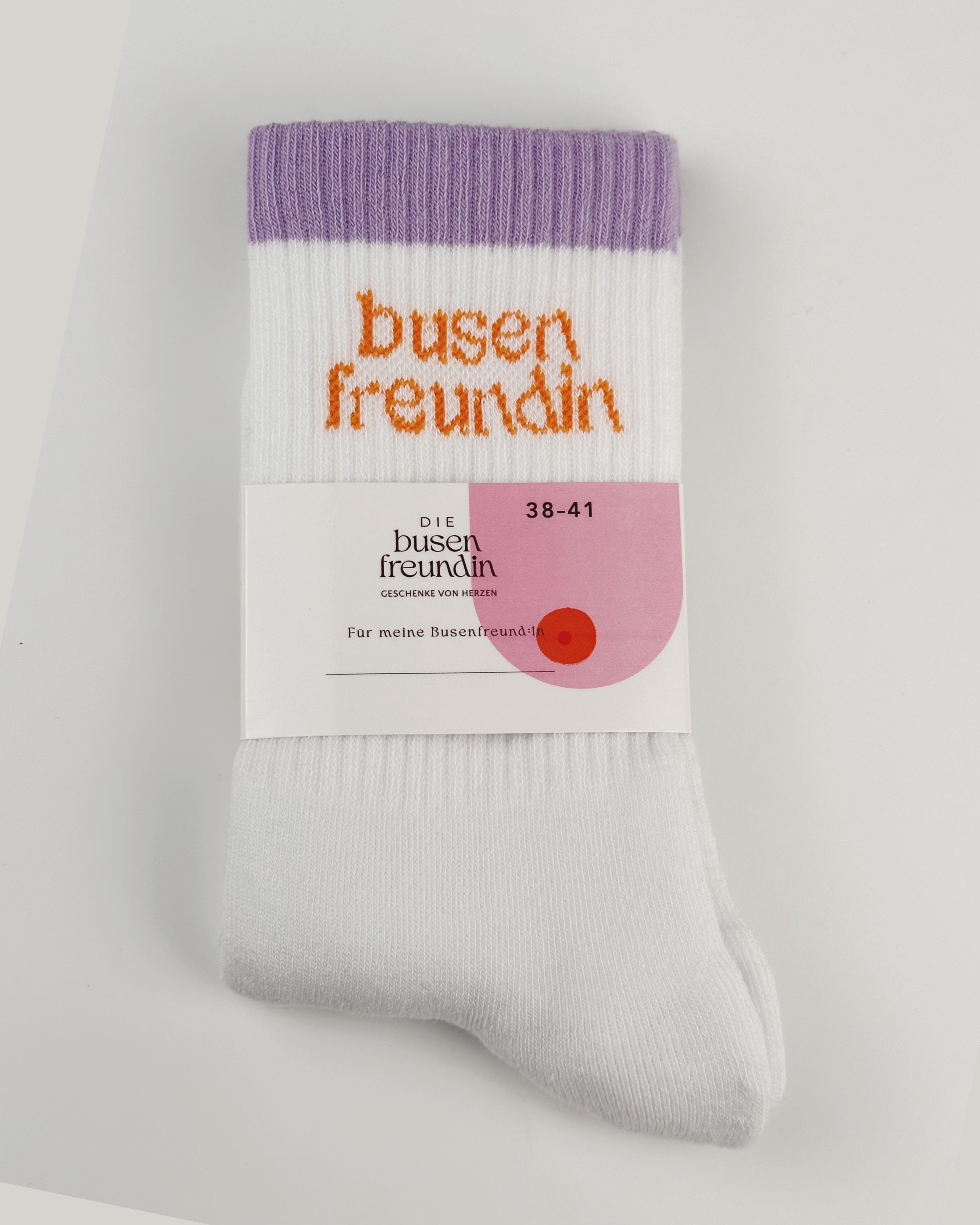 Socken "busenfreundin"