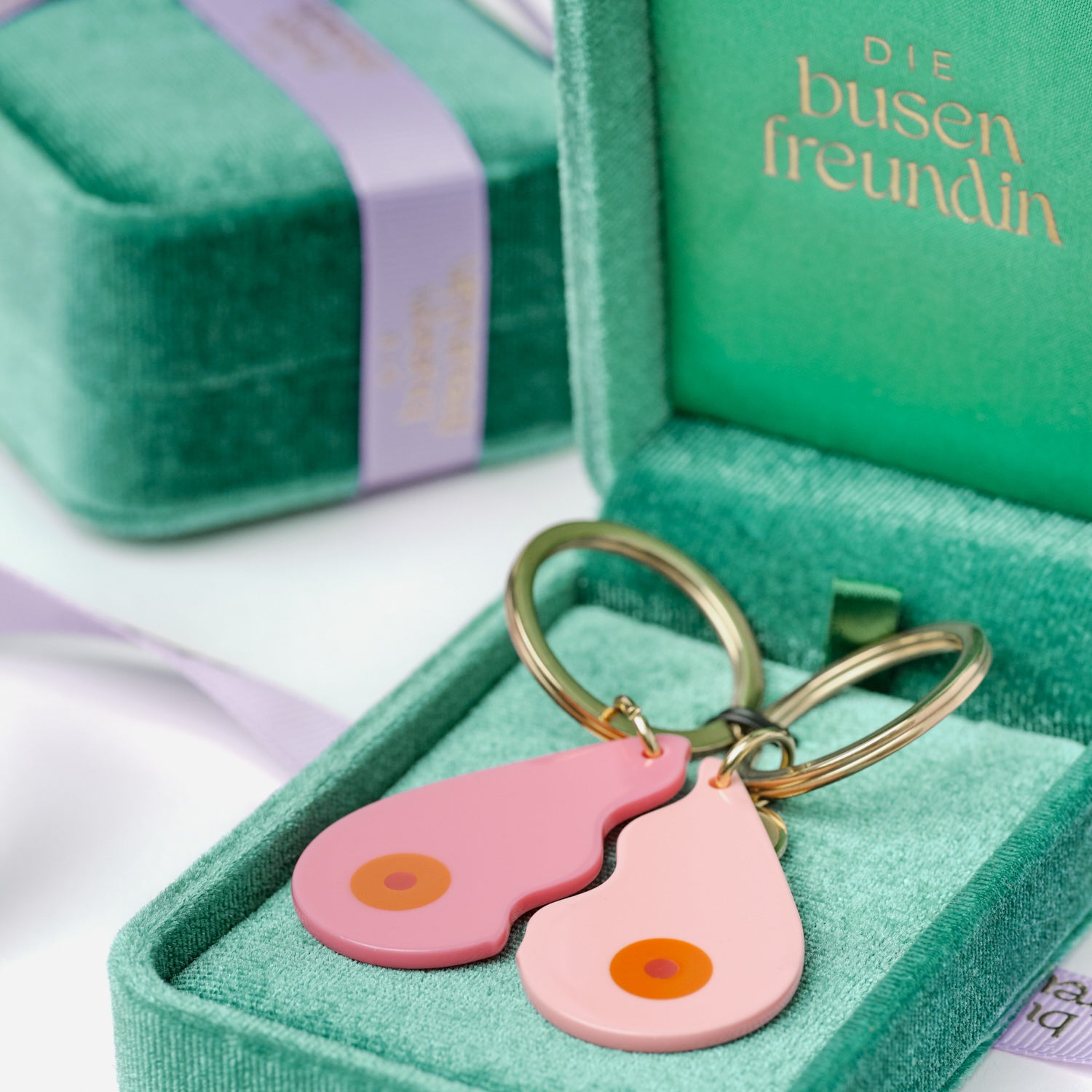 Schlüsselanhänger - Set Busenfreundin