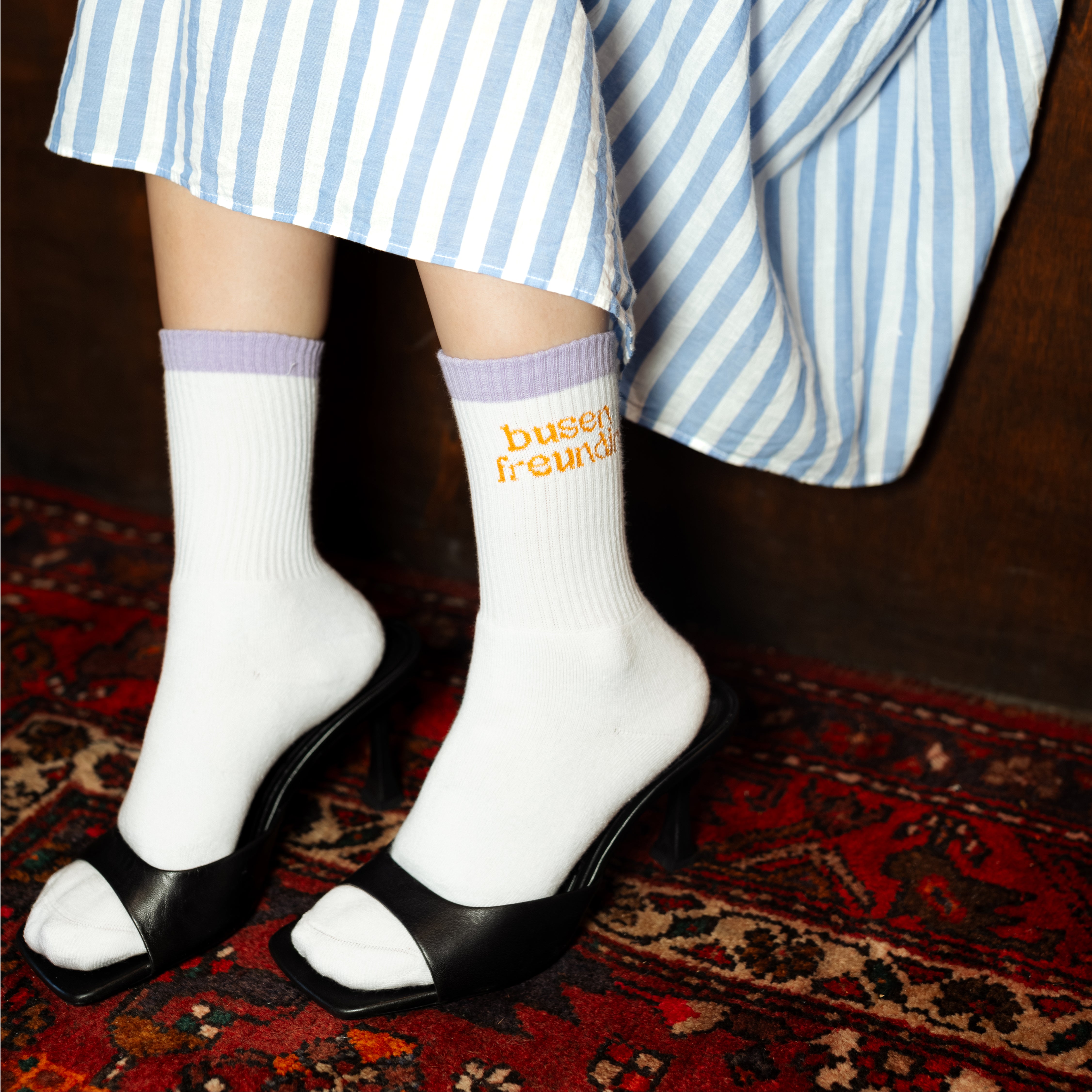 Socken "busenfreundin"