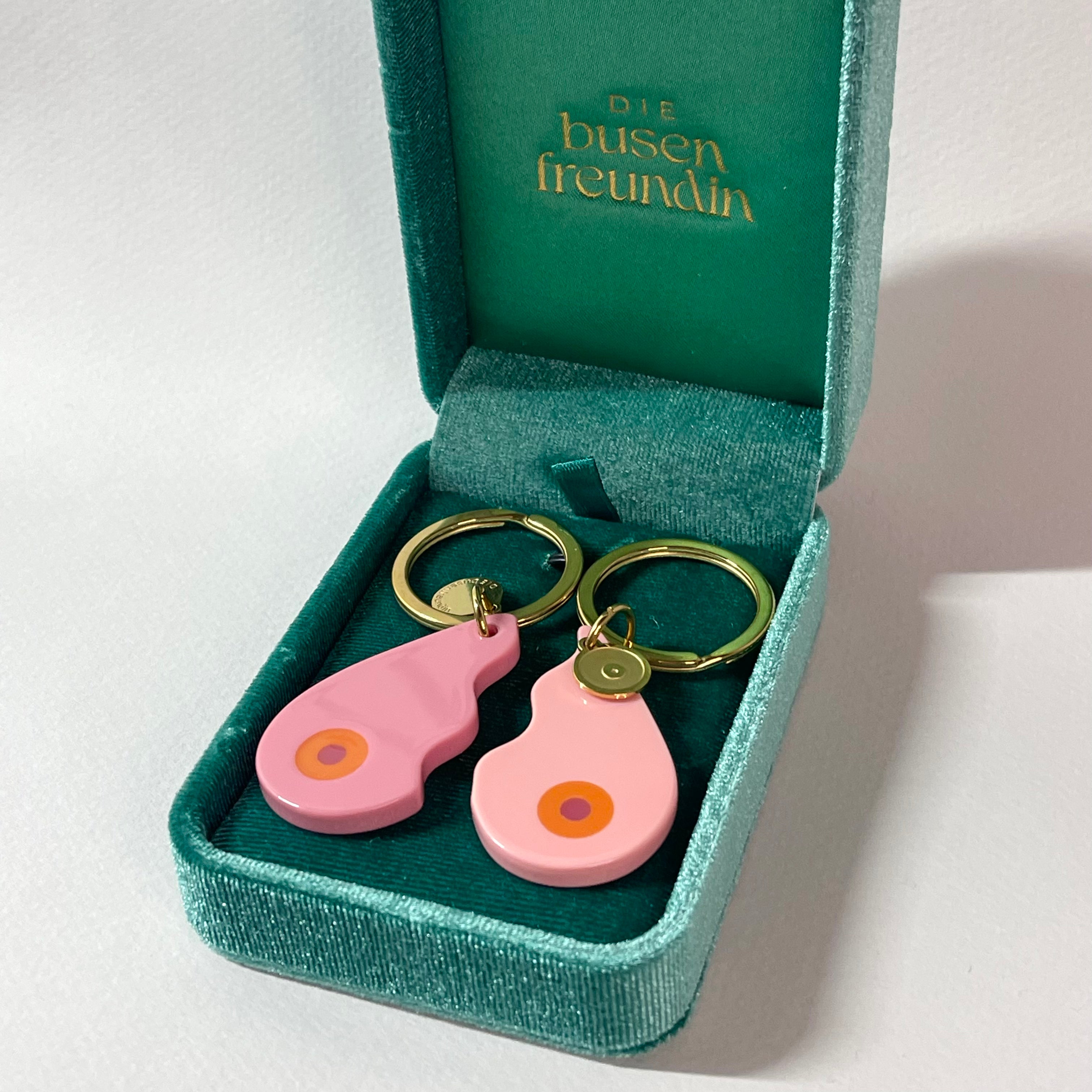 Schlüsselanhänger - Set Busenfreundin