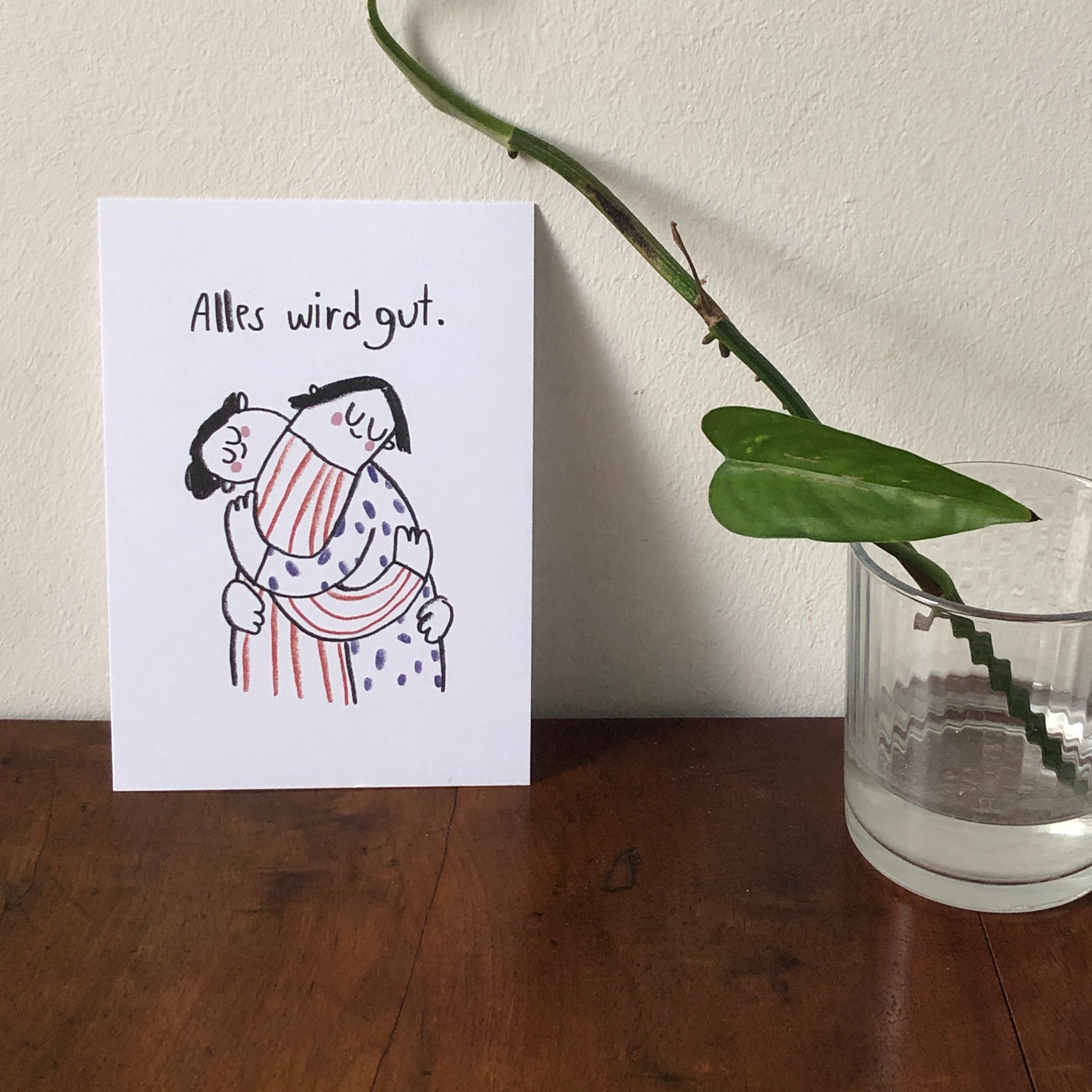 Karte - Alles wird gut