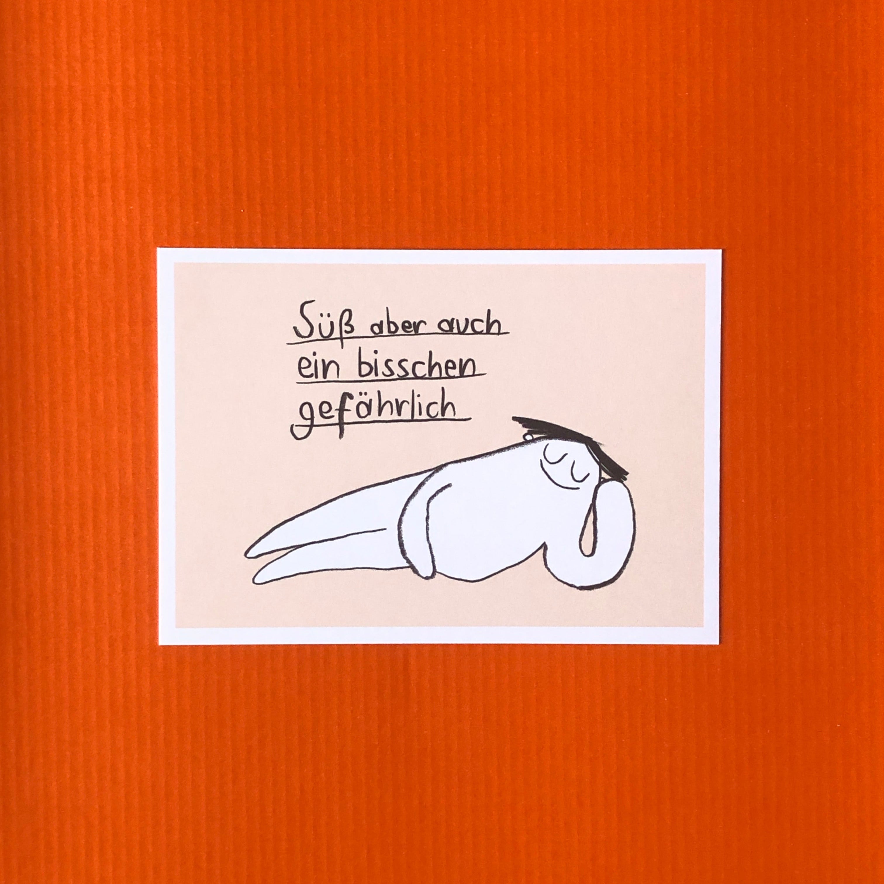 Karte - Süß aber auch ein bisschen gefährlich