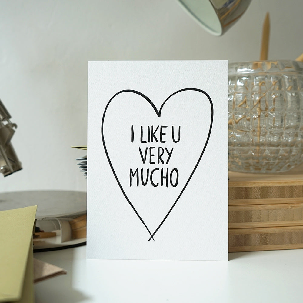 Karte - I like u very mucho
