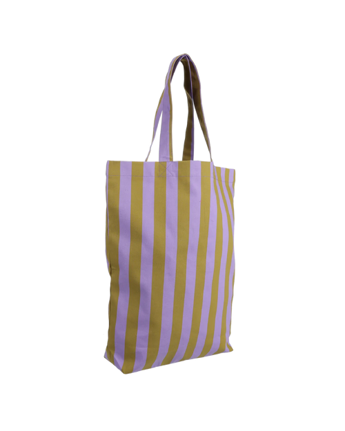 TASCHE gestreift Lila