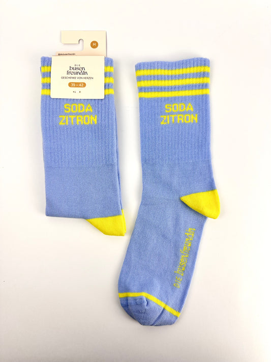 Socken Soda Zitron