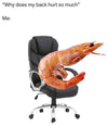 Socken Office Shrimp