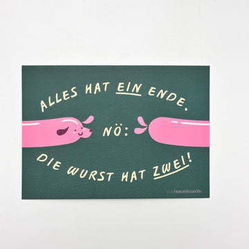 Karte - Alles hat ein Ende