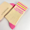 Socken "Schinken-Käse-Toast"
