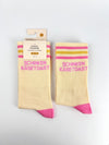 Socken "Schinken-Käse-Toast"