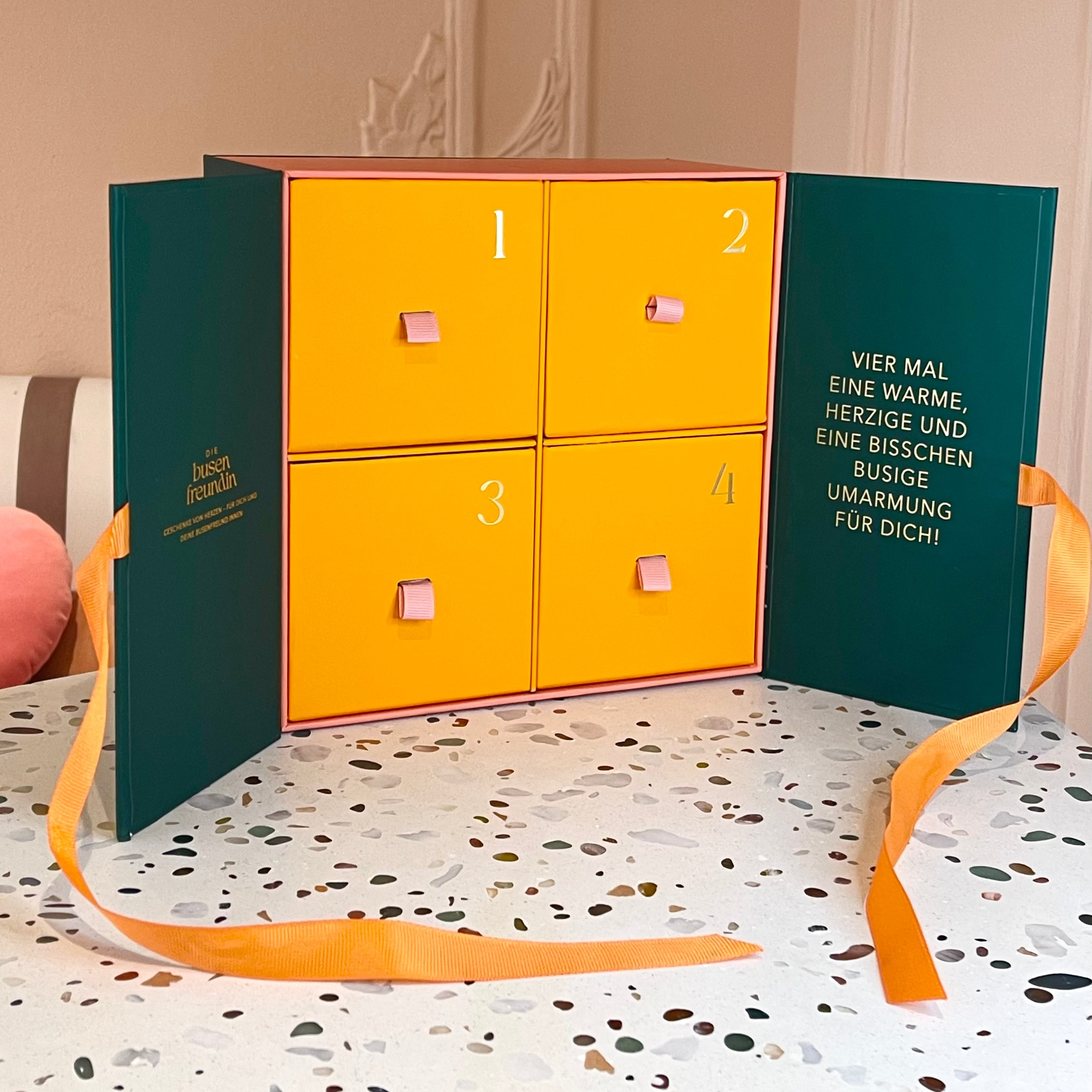 Adventskalender geöffnet