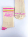 Socken "Schinken-Käse-Toast"
