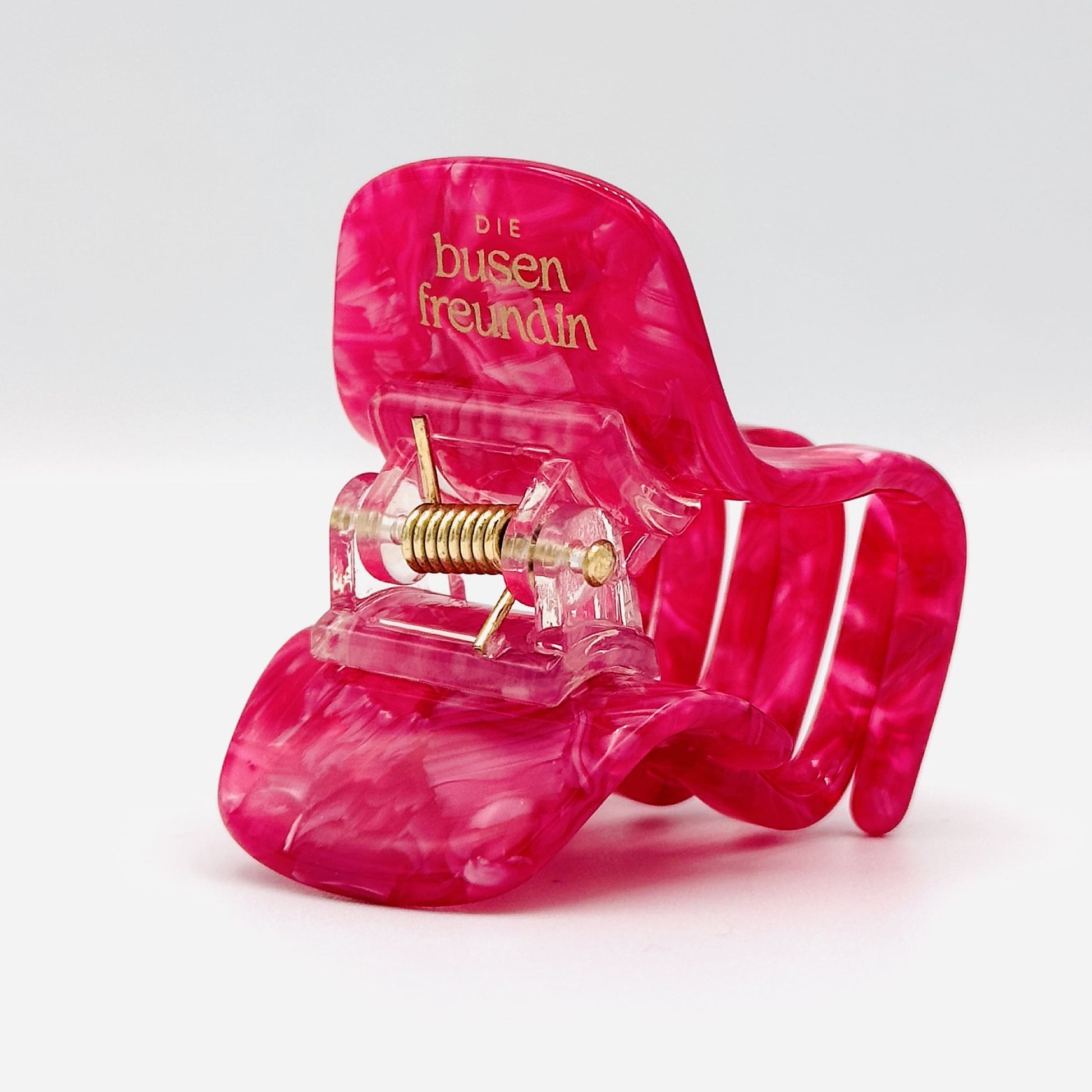 Haarspange in crazy pink