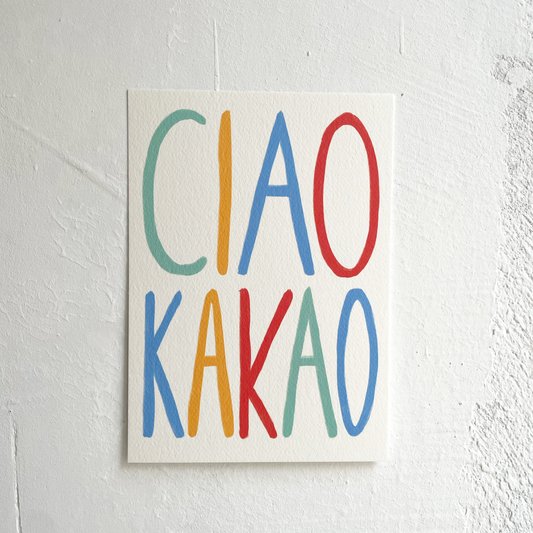 Karte - Ciao Kakao