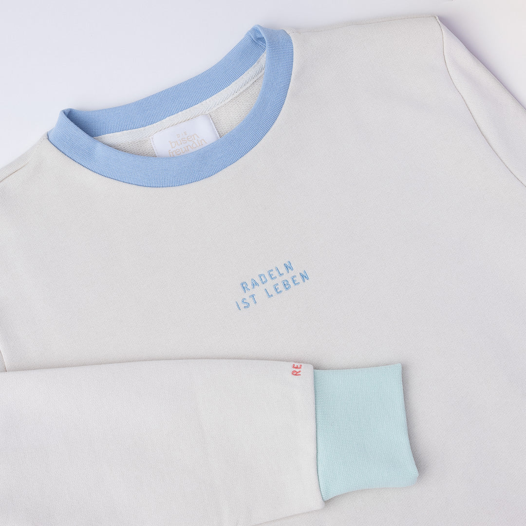 Sweatshirt "RADELN IST LEBEN"