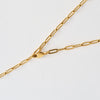 HALSKETTE Celine "die grobe Perle" 18k vergoldet