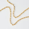 HALSKETTE Celine "die grobe Perle" 18k vergoldet