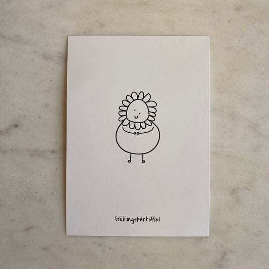 Karte - Frühlingskartoffel