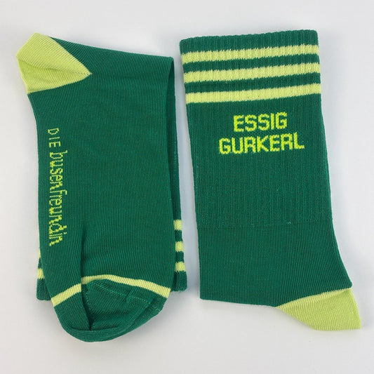 Socken "Essiggurkerl"