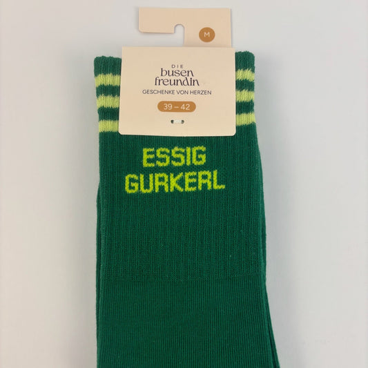 Socken "Essiggurkerl"