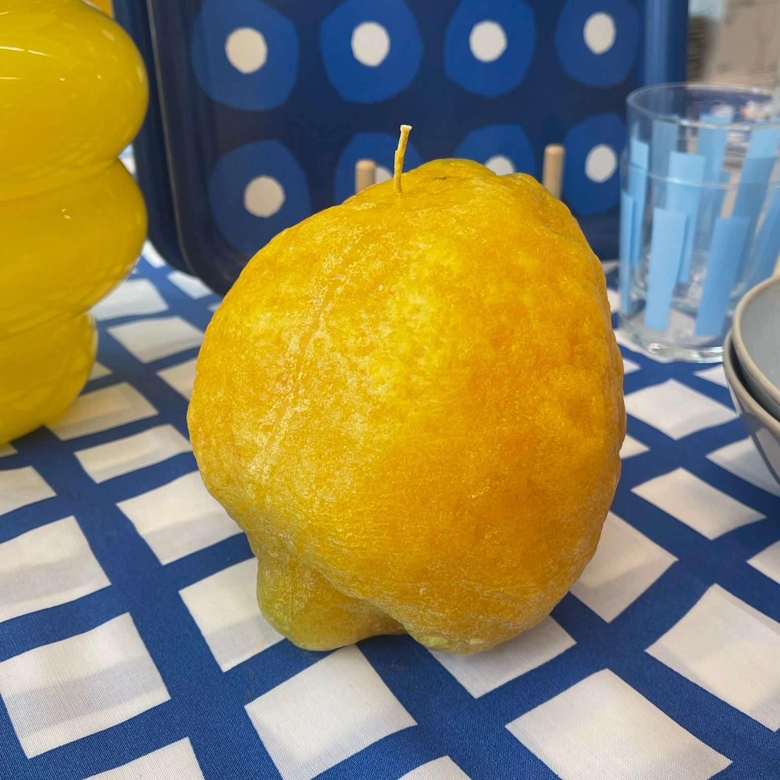 KERZE Jumbo Zitrone
