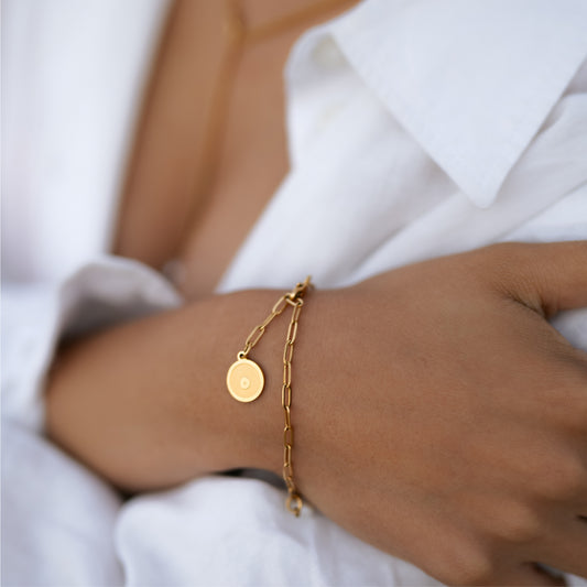 ARMBAND 18k vergoldet