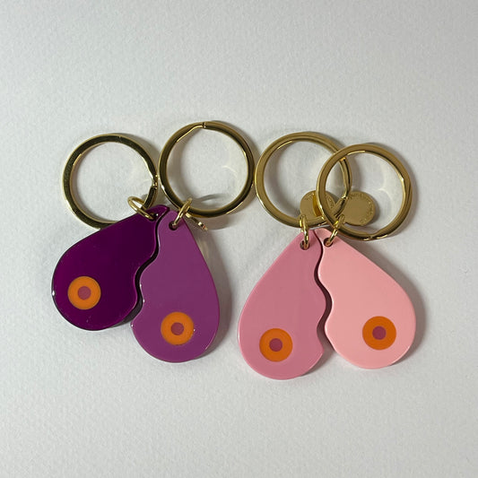 Schlüsselanhänger - Set Busenfreundin