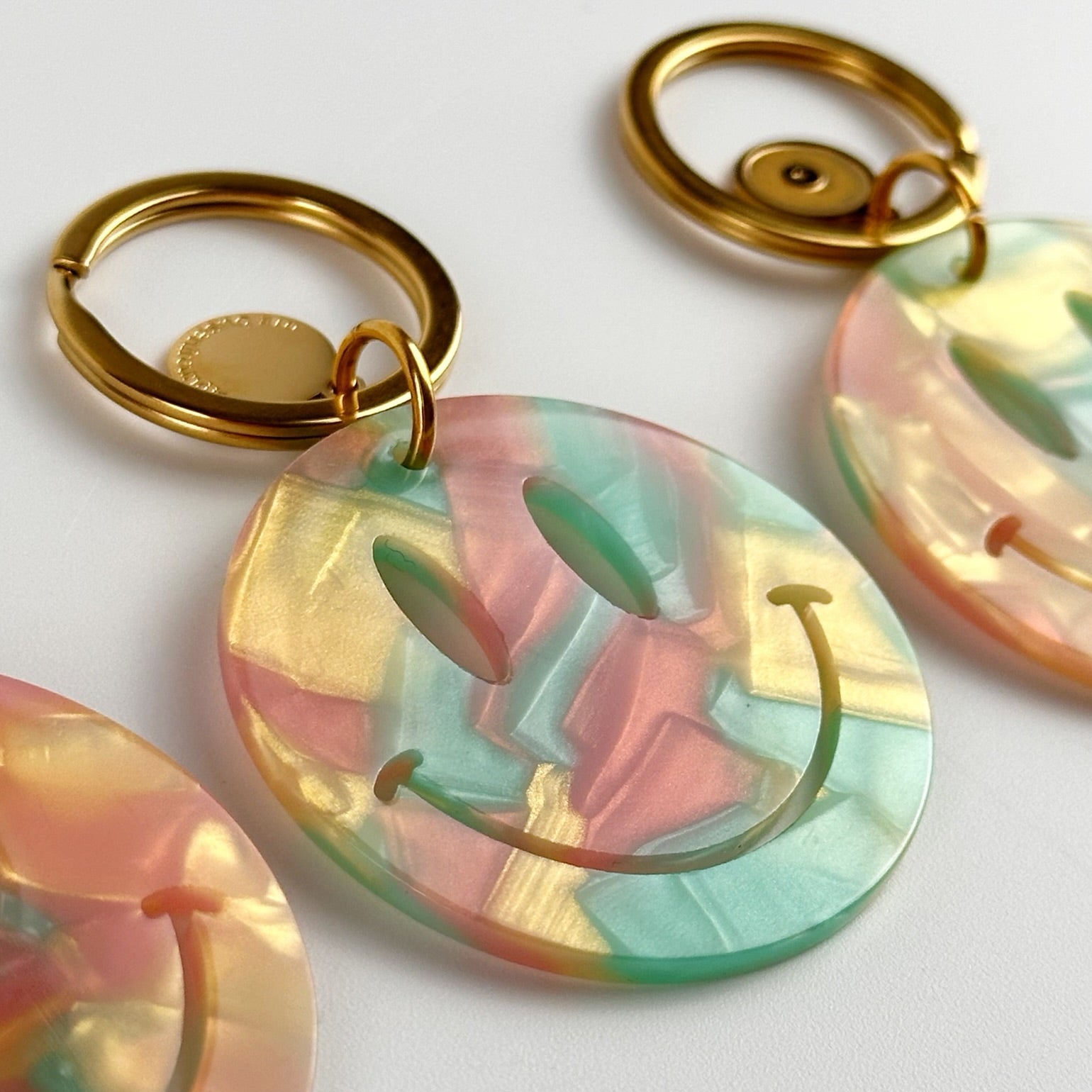 Schlüsselanhänger Smiley :)