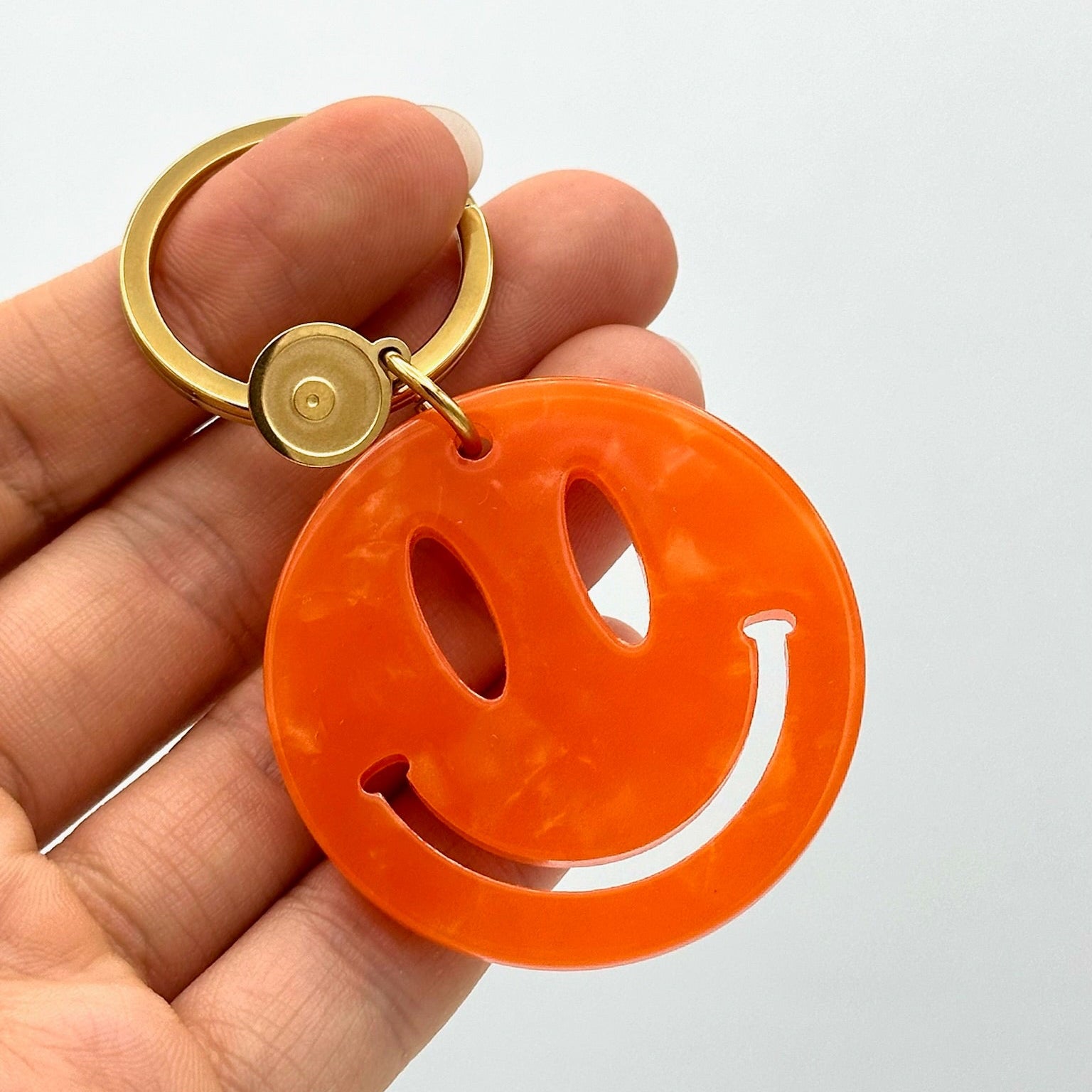 Schlüsselanhänger Smiley :)