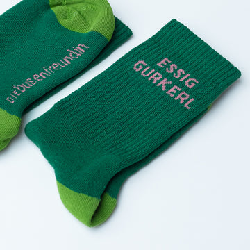 Socken Essiggurkerl