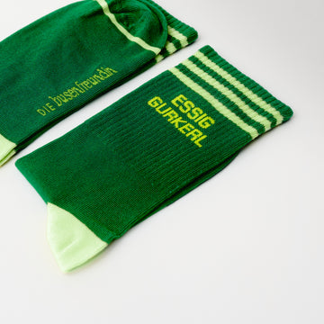 Socken "Essiggurkerl"