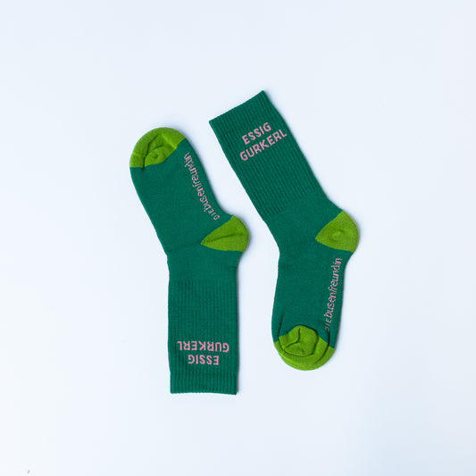 Socken Essiggurkerl
