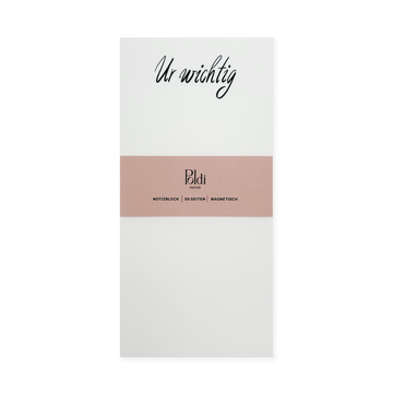 Notizblock - Ur wichtig