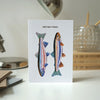 Karte - Birthday Fishes